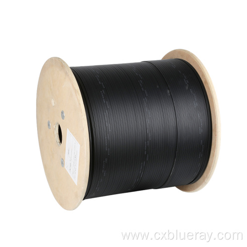 Indoor outdoor black white ftth wire